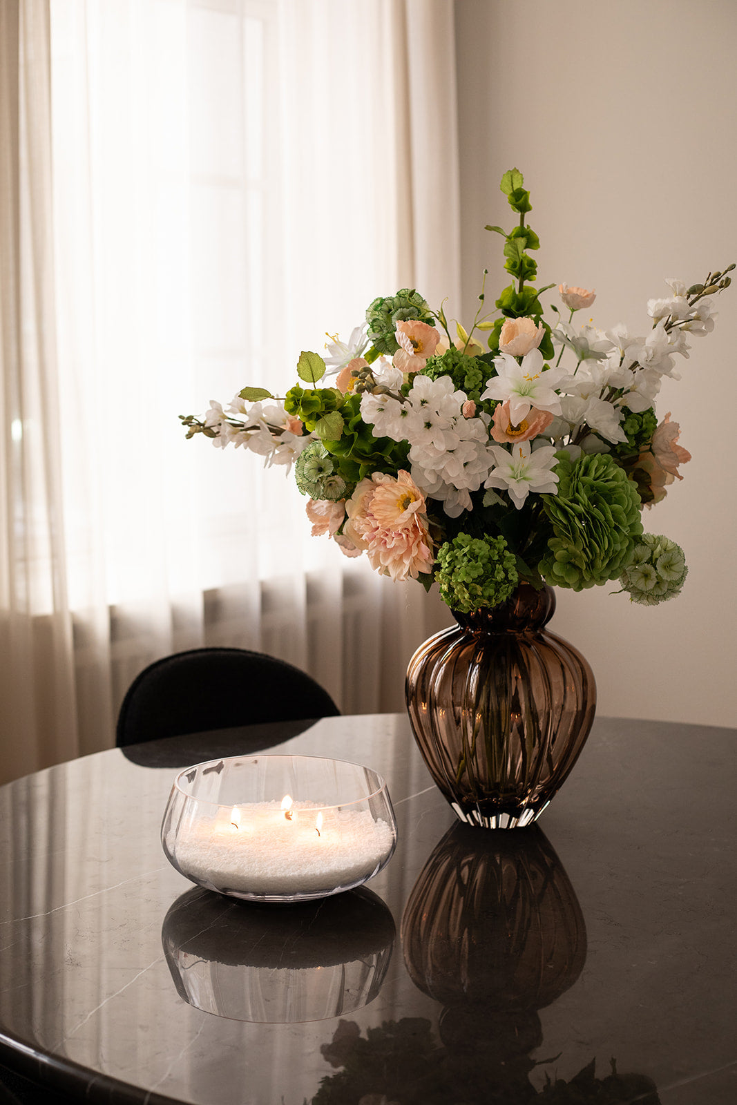 Consolida Kunstig Blomst - Hvid