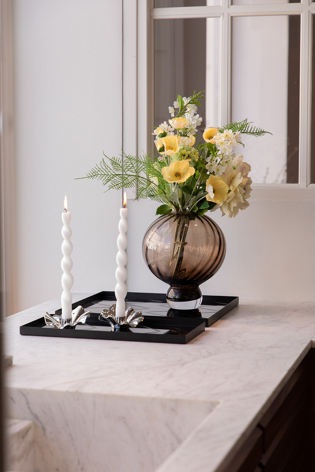 Meadow Swirl Vase - Topaz | Mellem