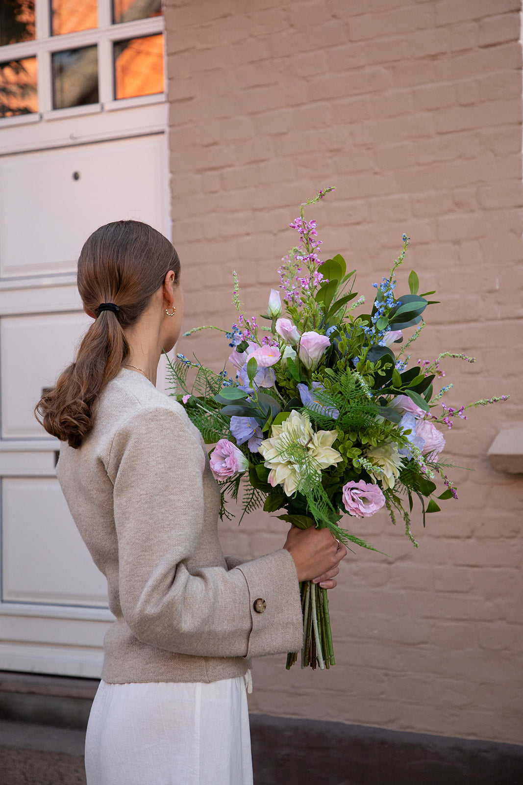 Lisianthus - lyserød