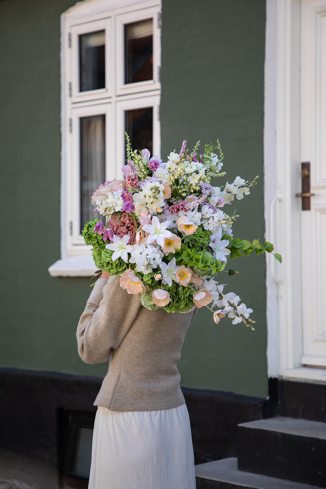 Pæon Kunstig Blomst - Pink