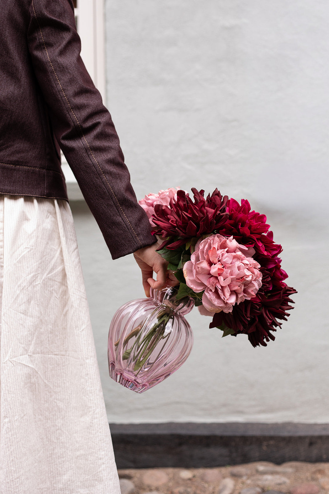 Audrey Vase - Lyserød | Lille
