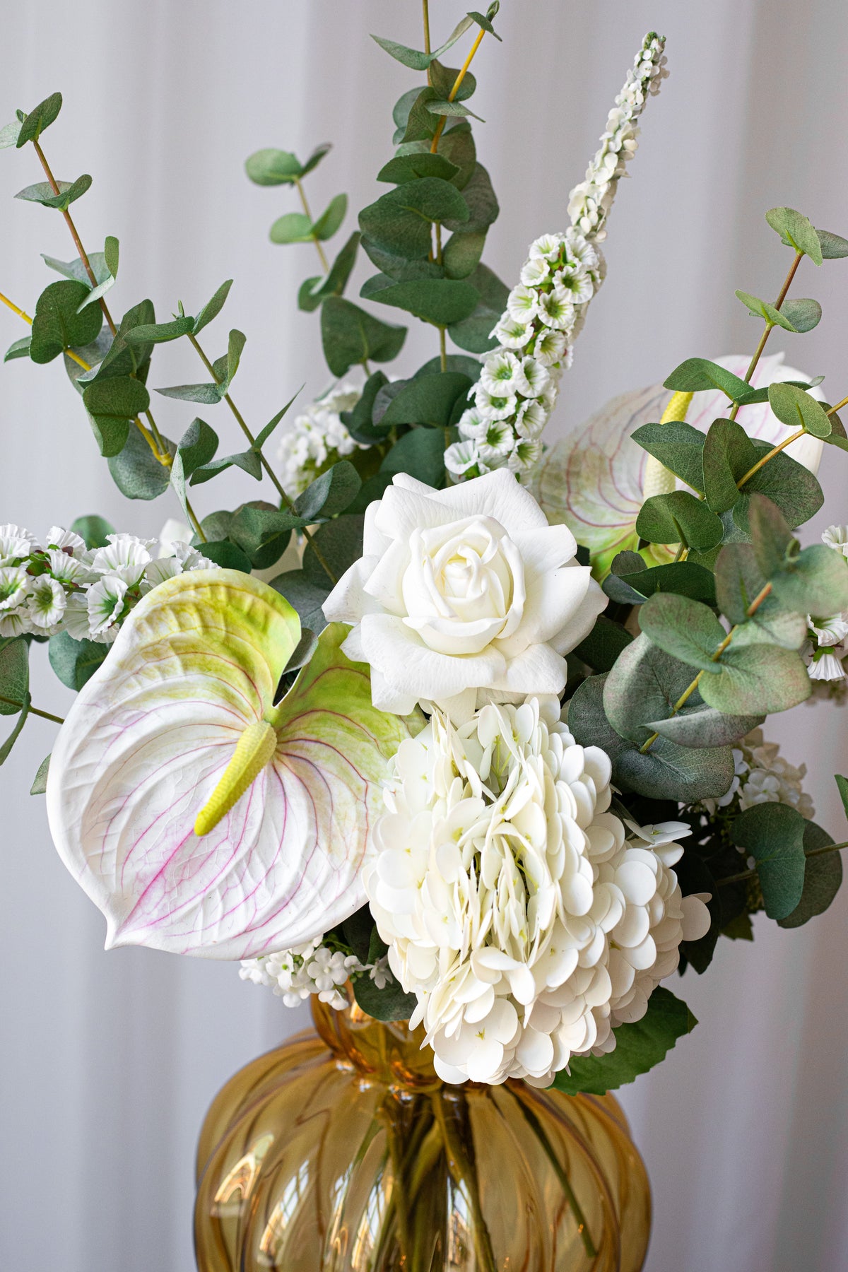 Buket Hvid Flora - Stor