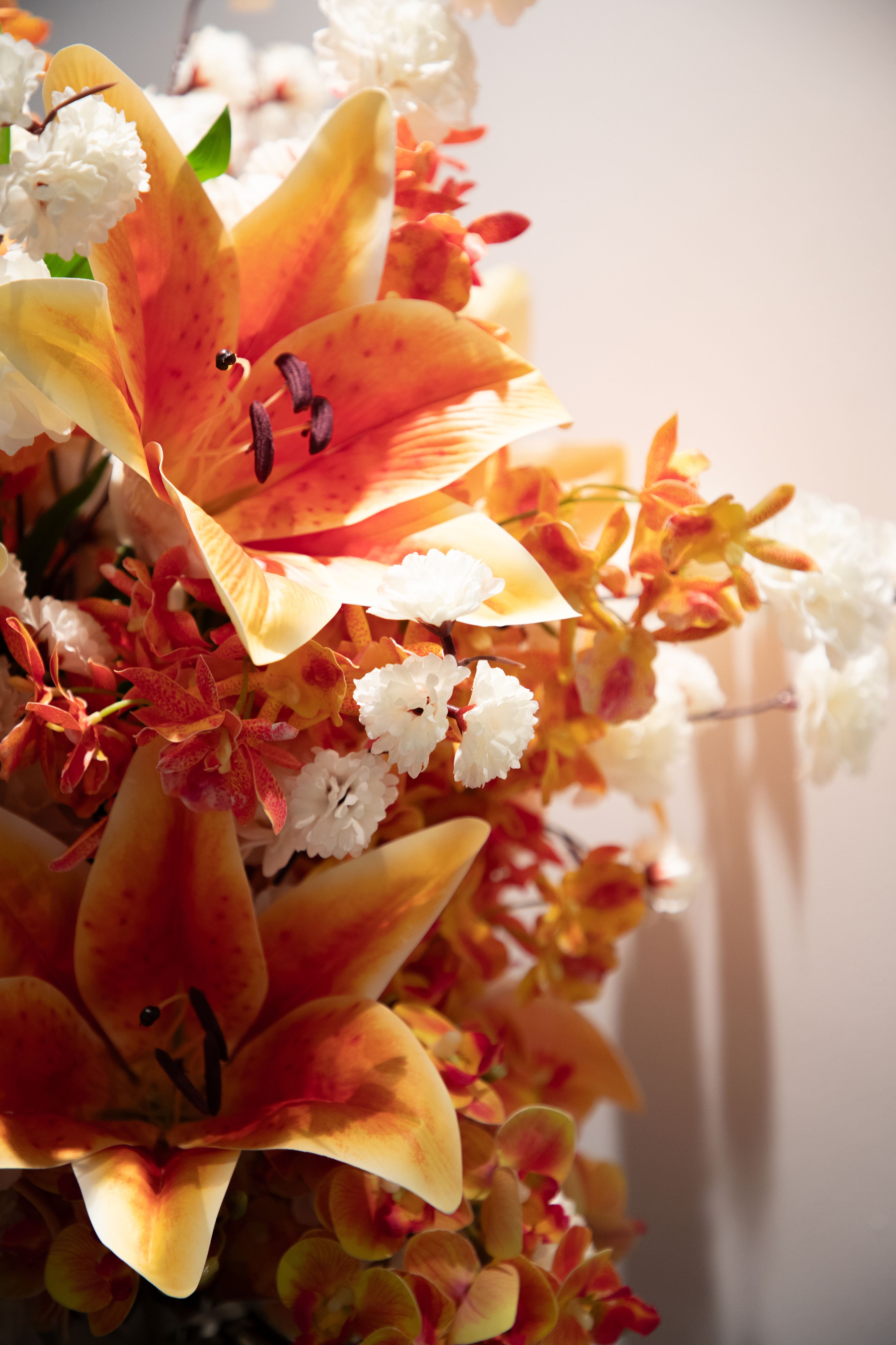 Amber Bloom - Orange Large