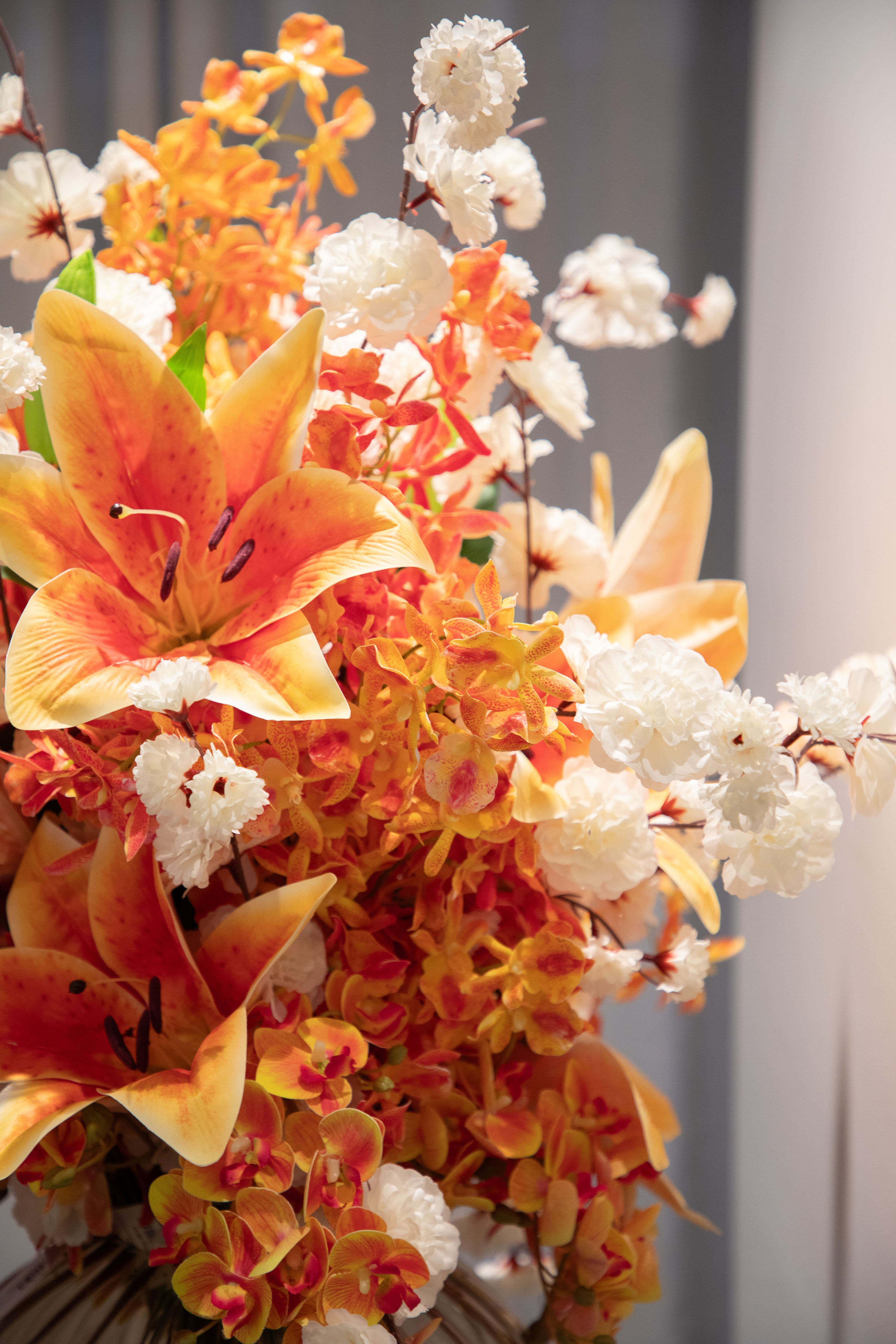 Amber Bloom - Orange Large