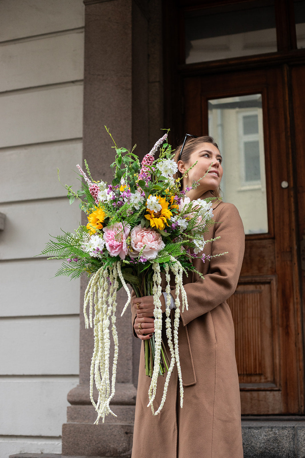 Solsikke Kunstig Blomst - Gul