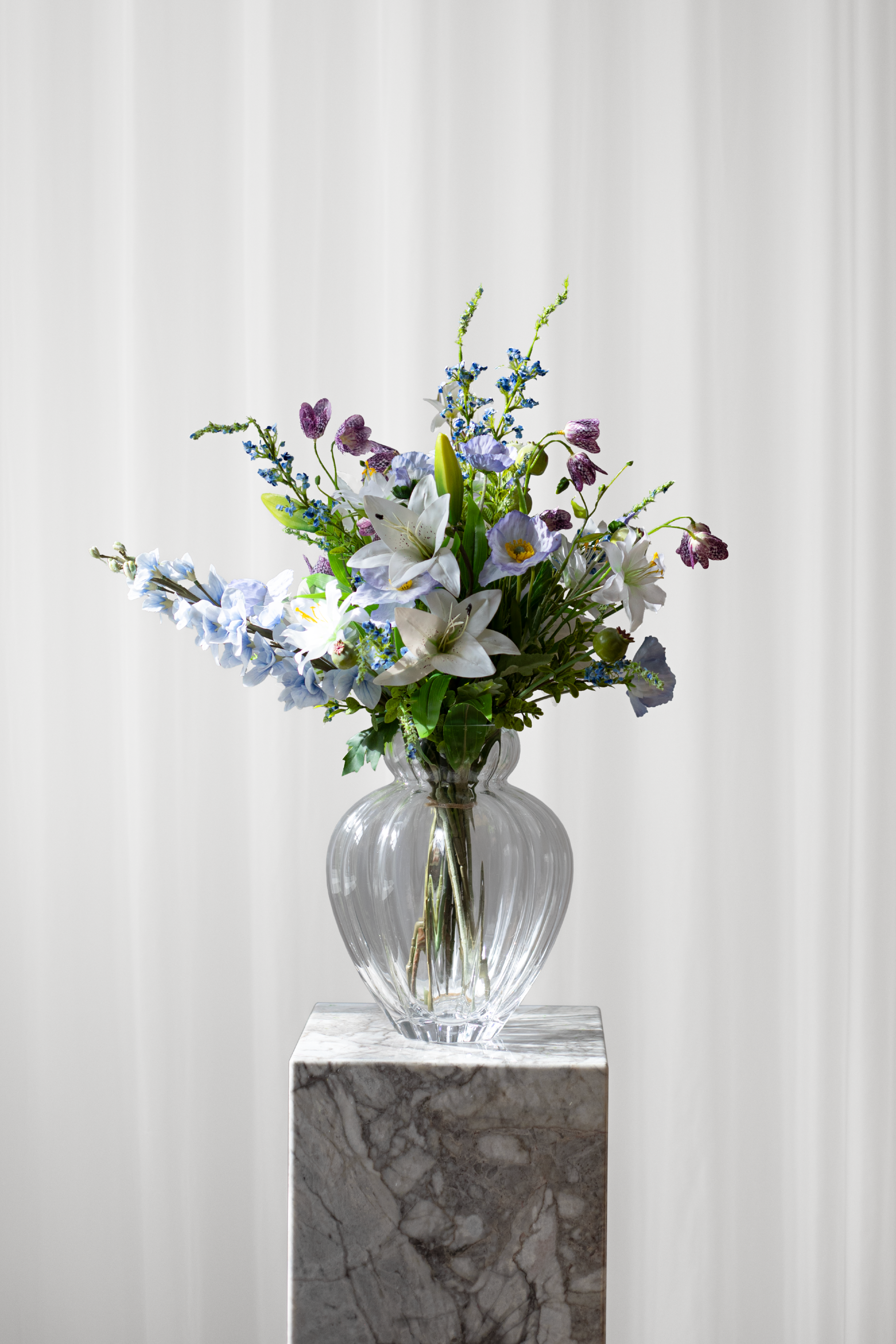 Buket Blå Elegance