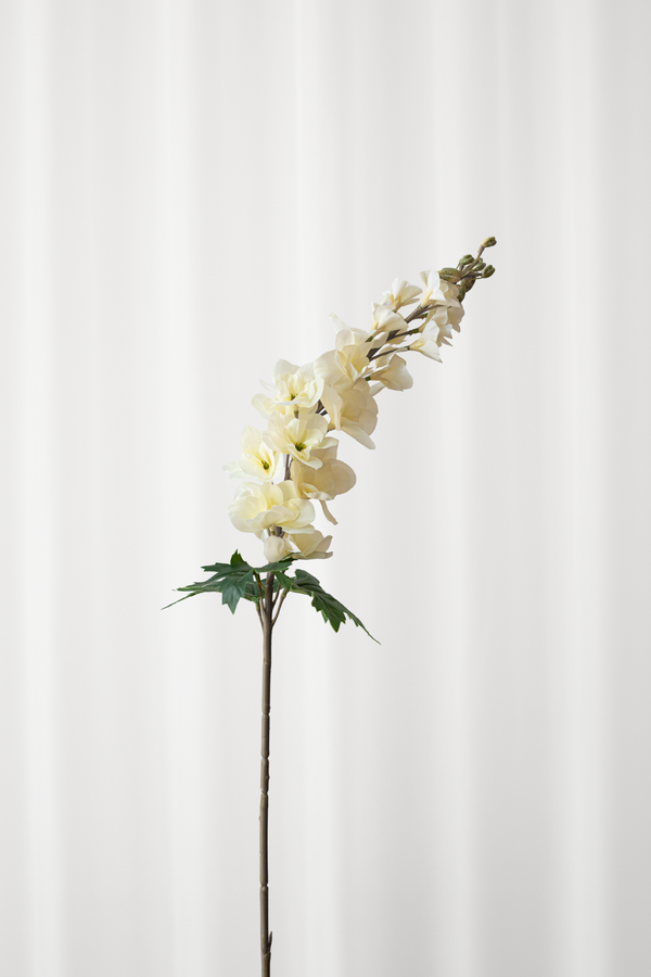 Naturtro kunstig consolida blomst fra Specktrum i lysegul.