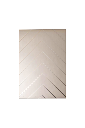 Herringbone Spejl - Bronze | Lille