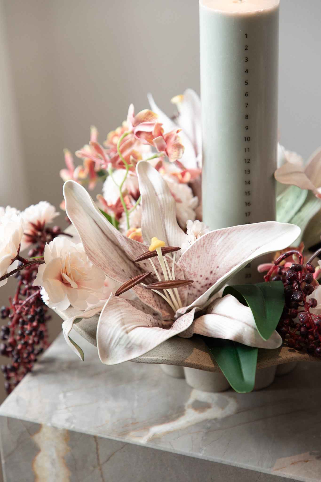 Julens hjerter - Juledekoration