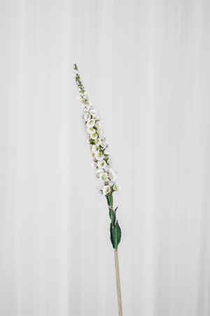 Kunstig Blomst - Hvid Delphinium