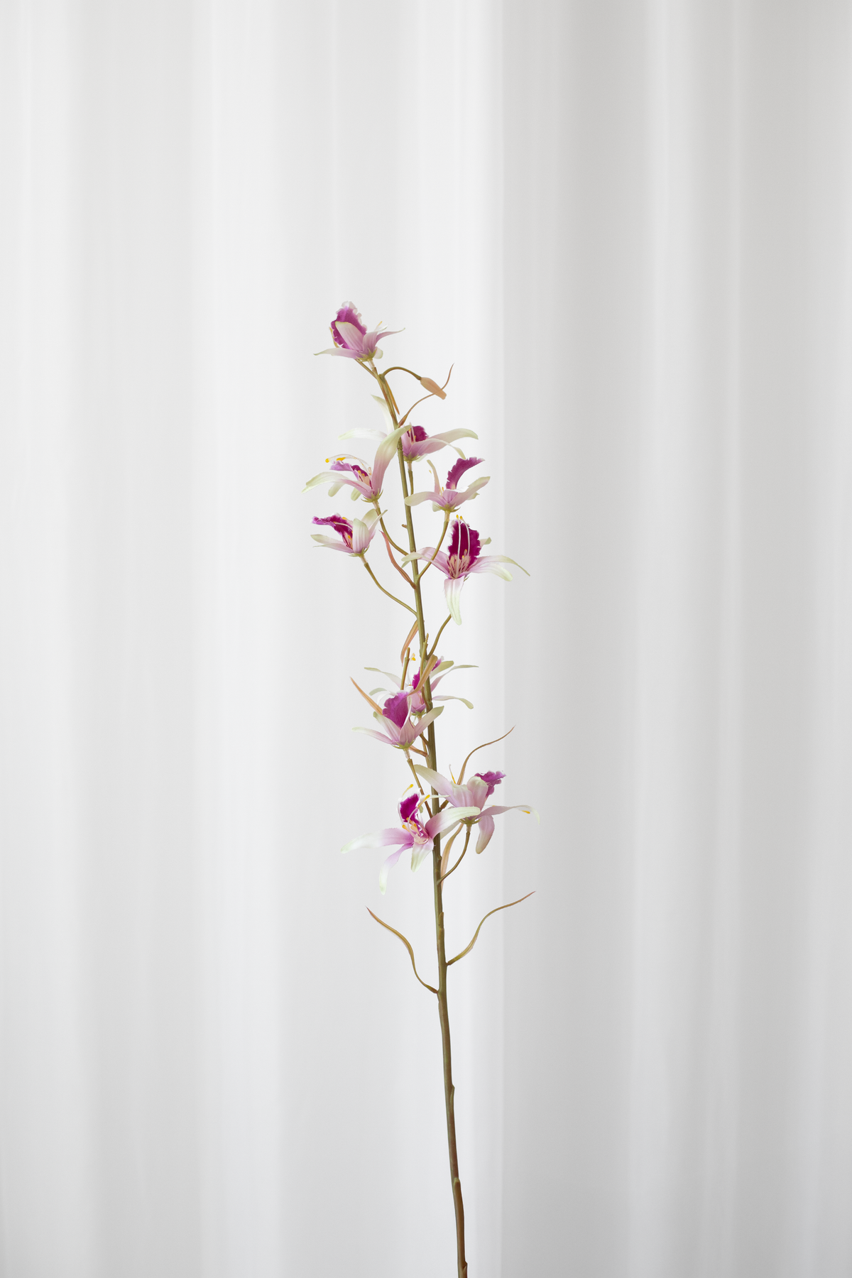 Kunstig Blomst - Lilla Dendrobium.