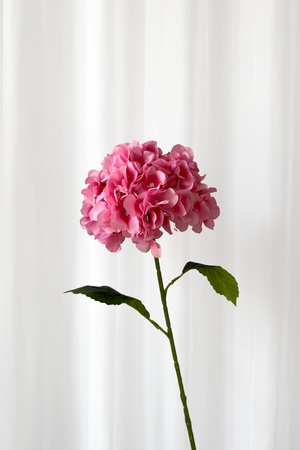 Kunstig Blomst - Pink Stor Hortensia