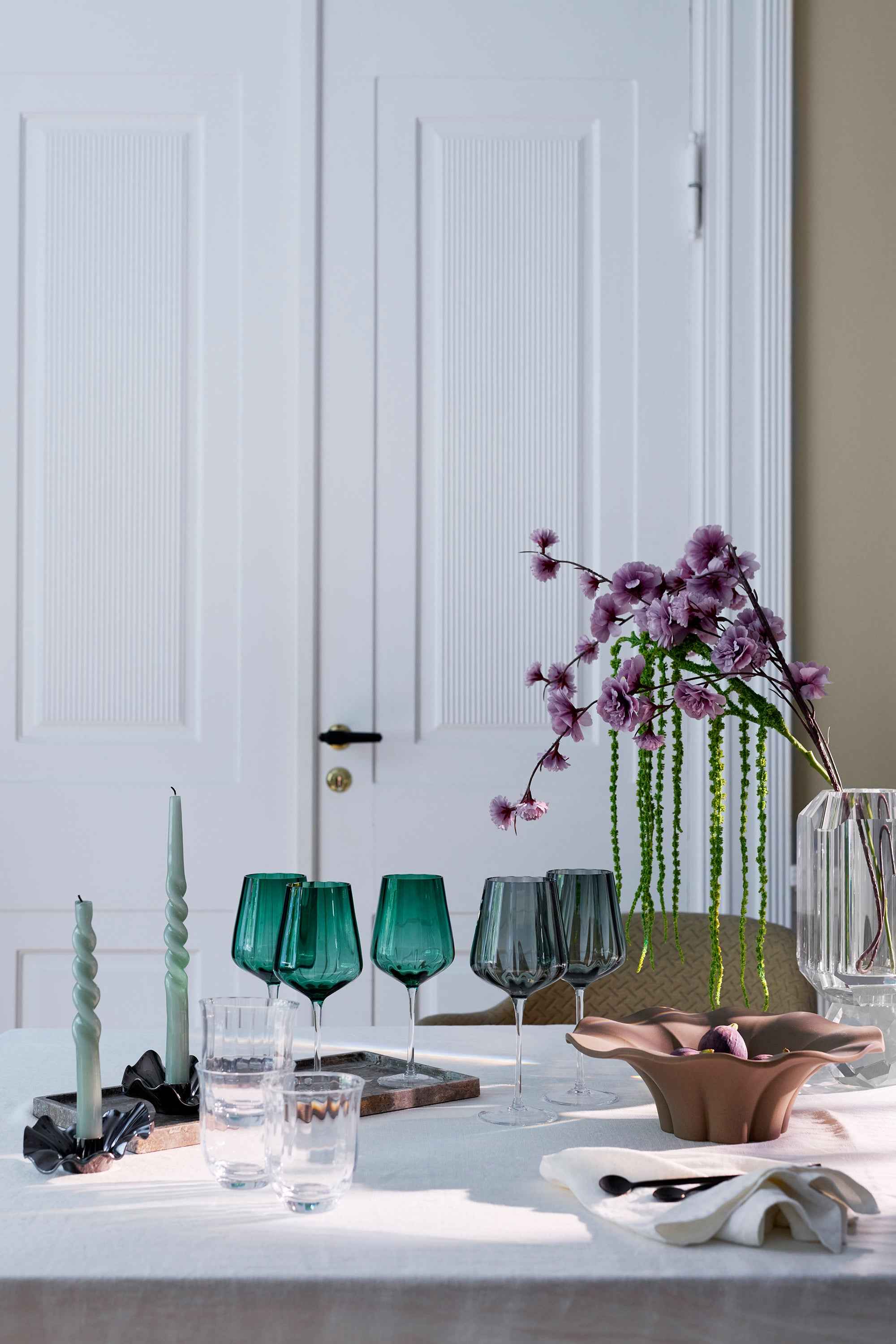 Meadow Glas - Hvidvinglas | Grå