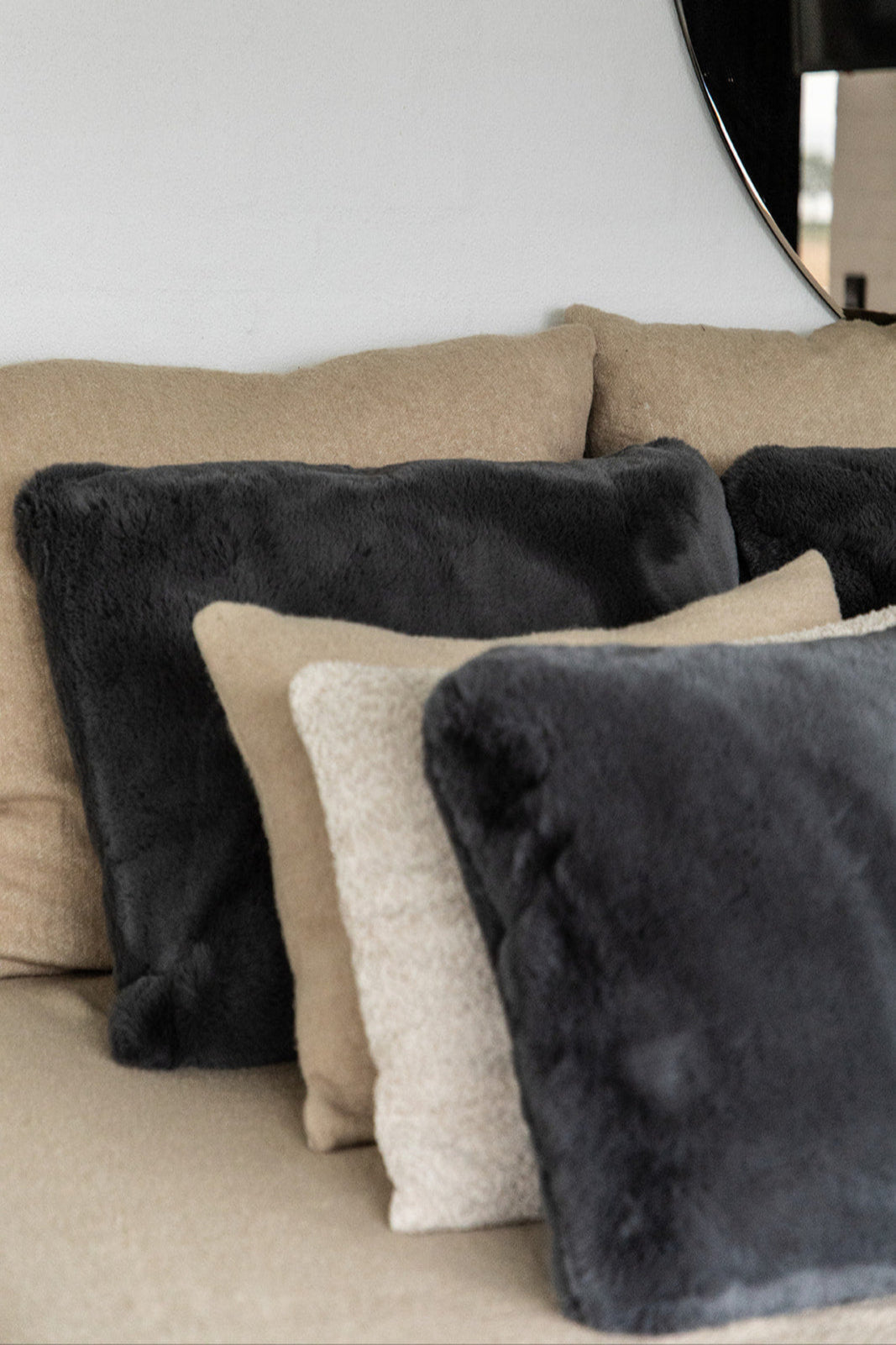 Forskellige puder fra Specktrum i forskellige farver. 