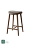 Nohr Barstol | Brunolieret Eg | Teddy