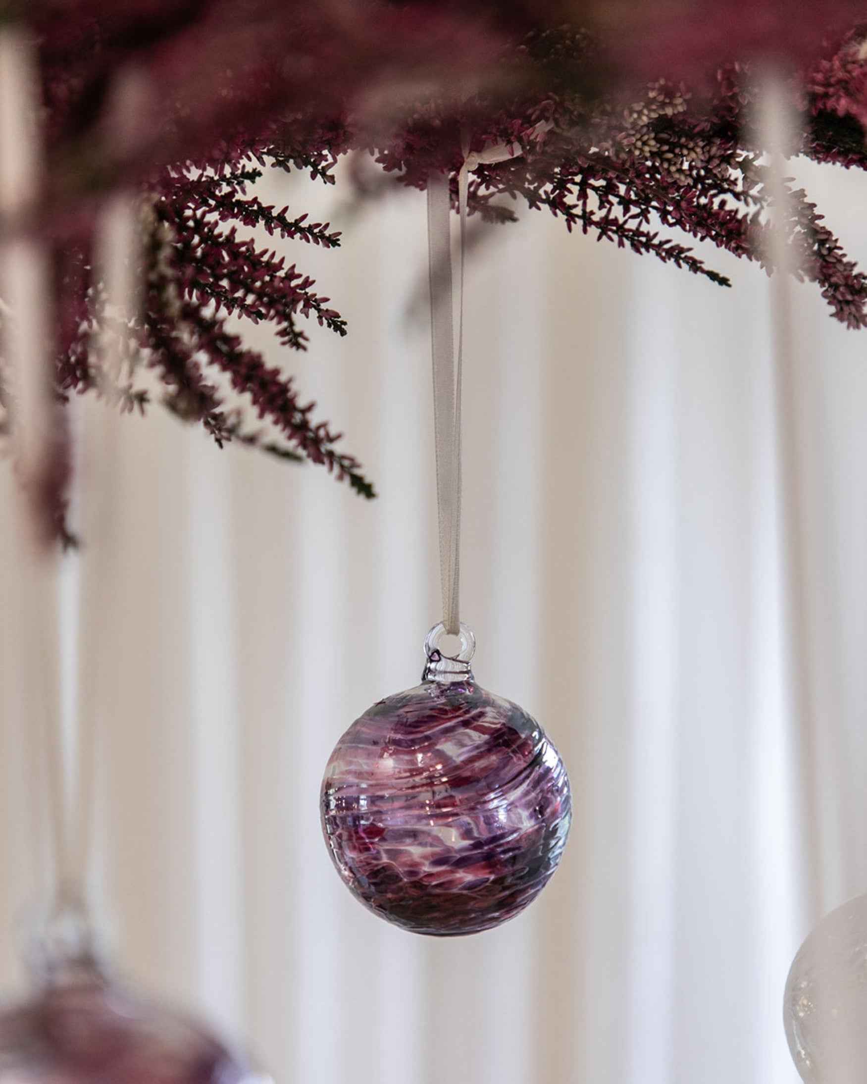 Glasdekoration - Purple Dream