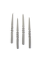 The Curly Candle Collection - Packed with 4 Pieces per box - Thunder Grey Middle Curled