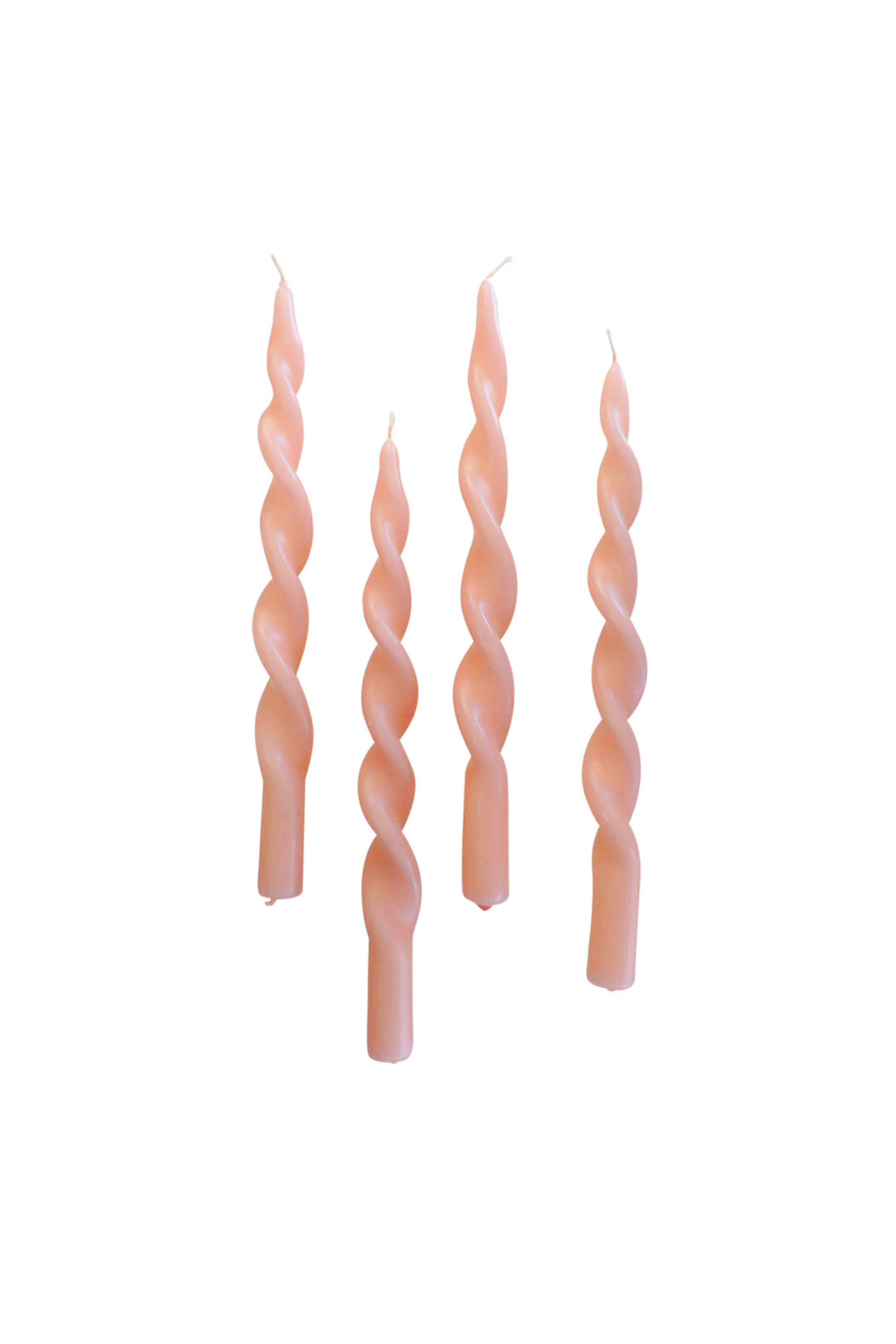 The Curly Candle Collection - Packed with 4 Pieces per box - Canyon Candy Fully Curled