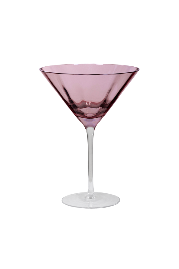 Meadow Stemware - Plum Martini glass