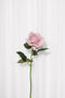 Rose Kunstig Blomst - støvet rosa