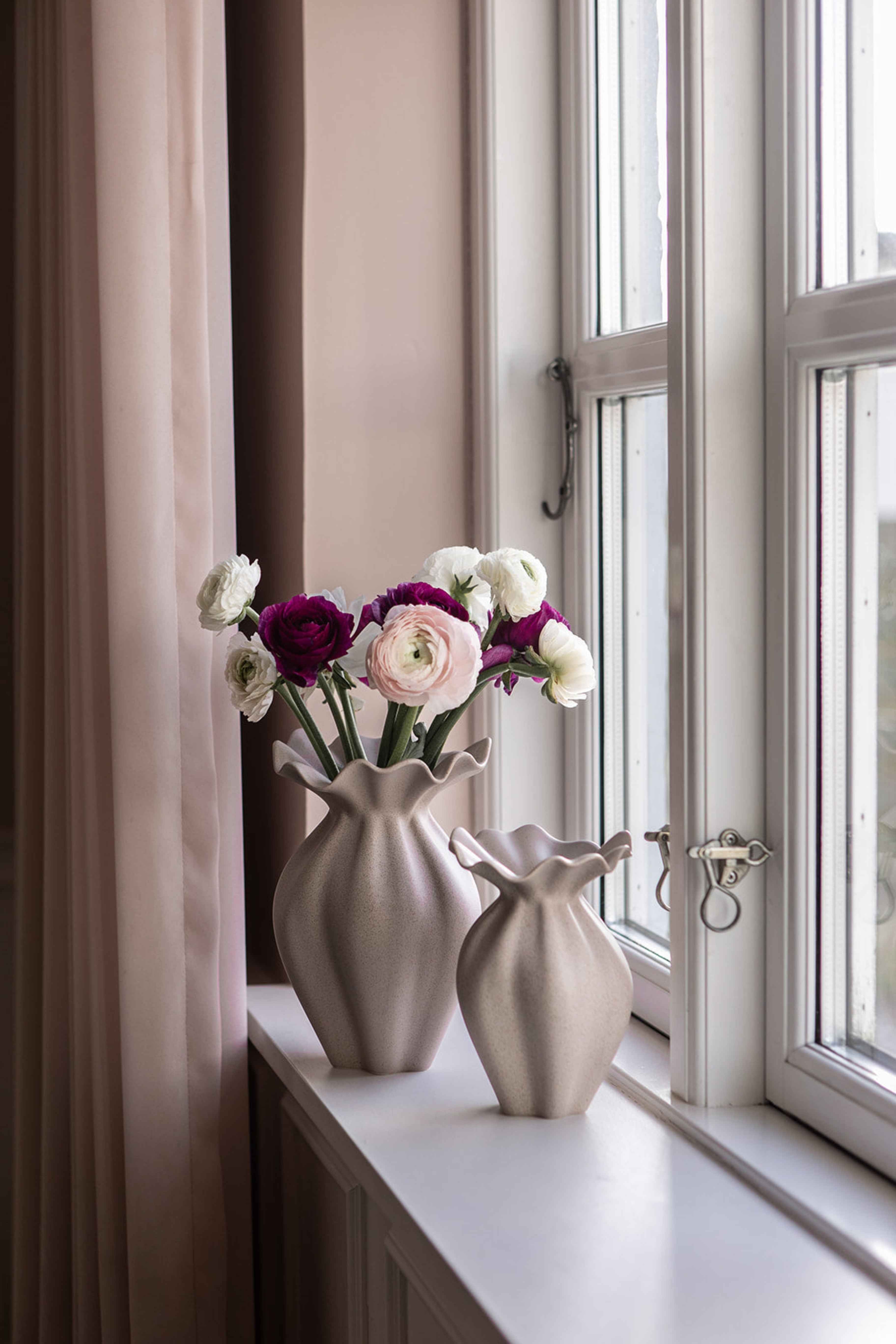 Nellie Vase - Sand | Mellem