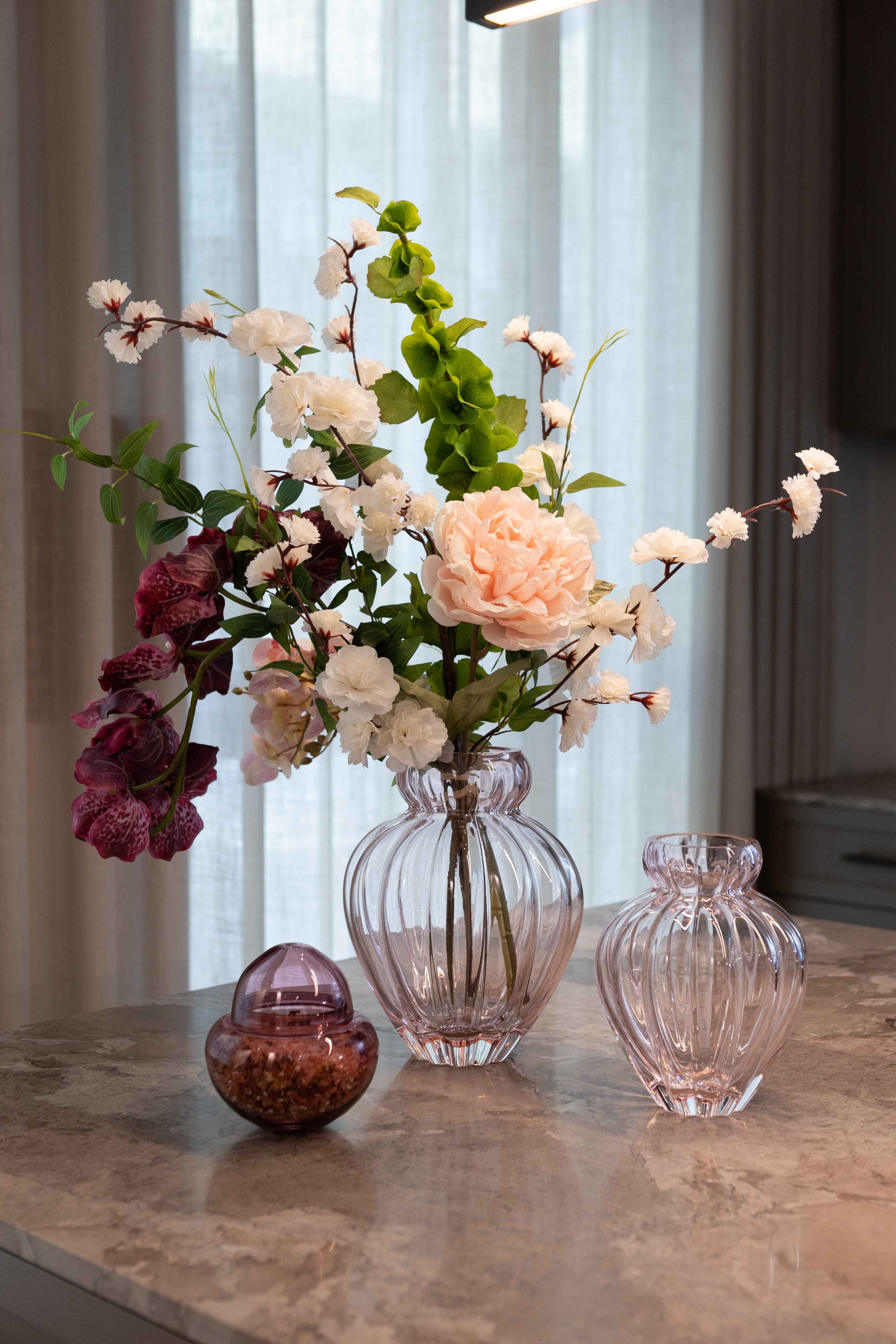 Audrey Vase - Lyserød | Lille