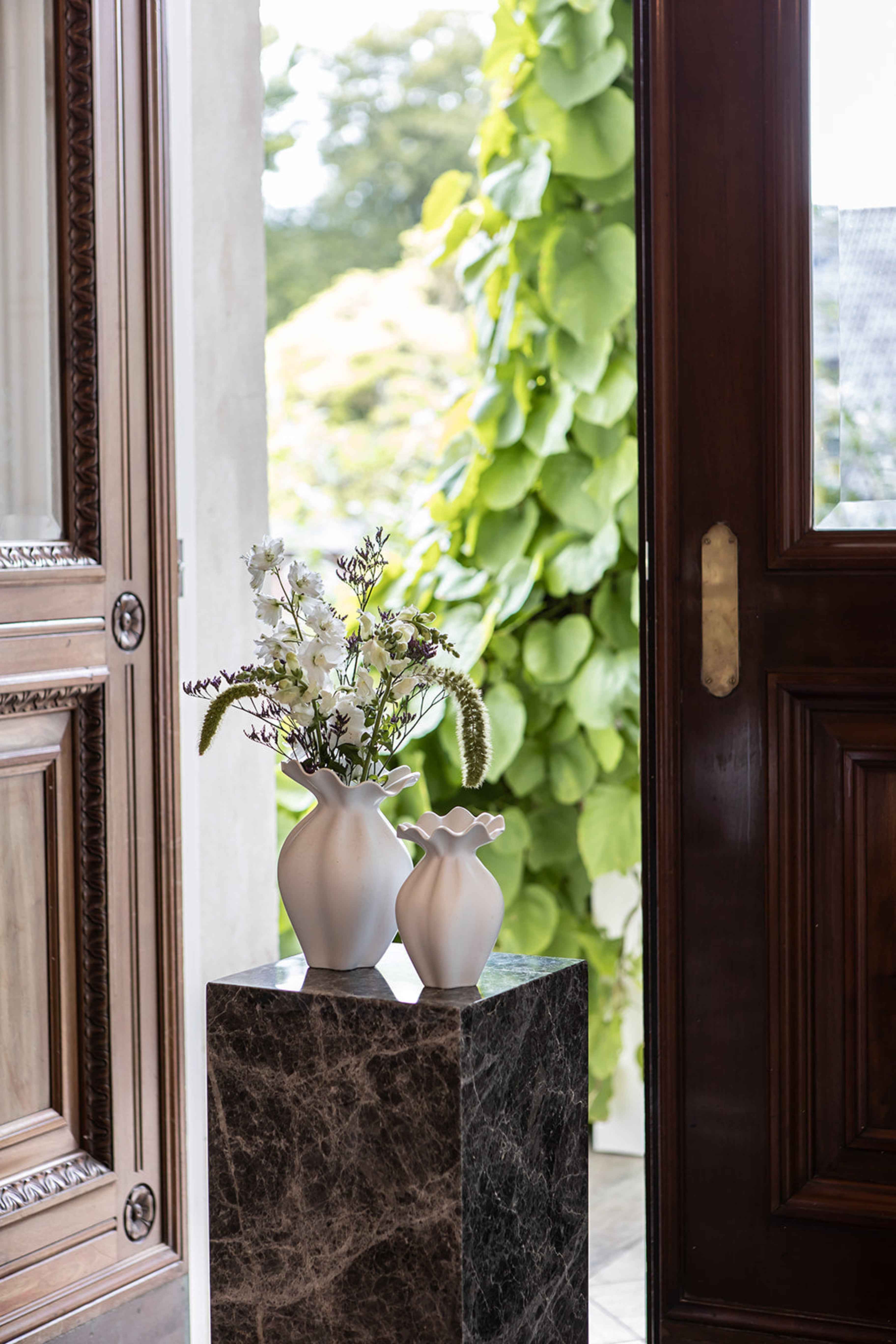 Nellie Vase - Off White | Lille