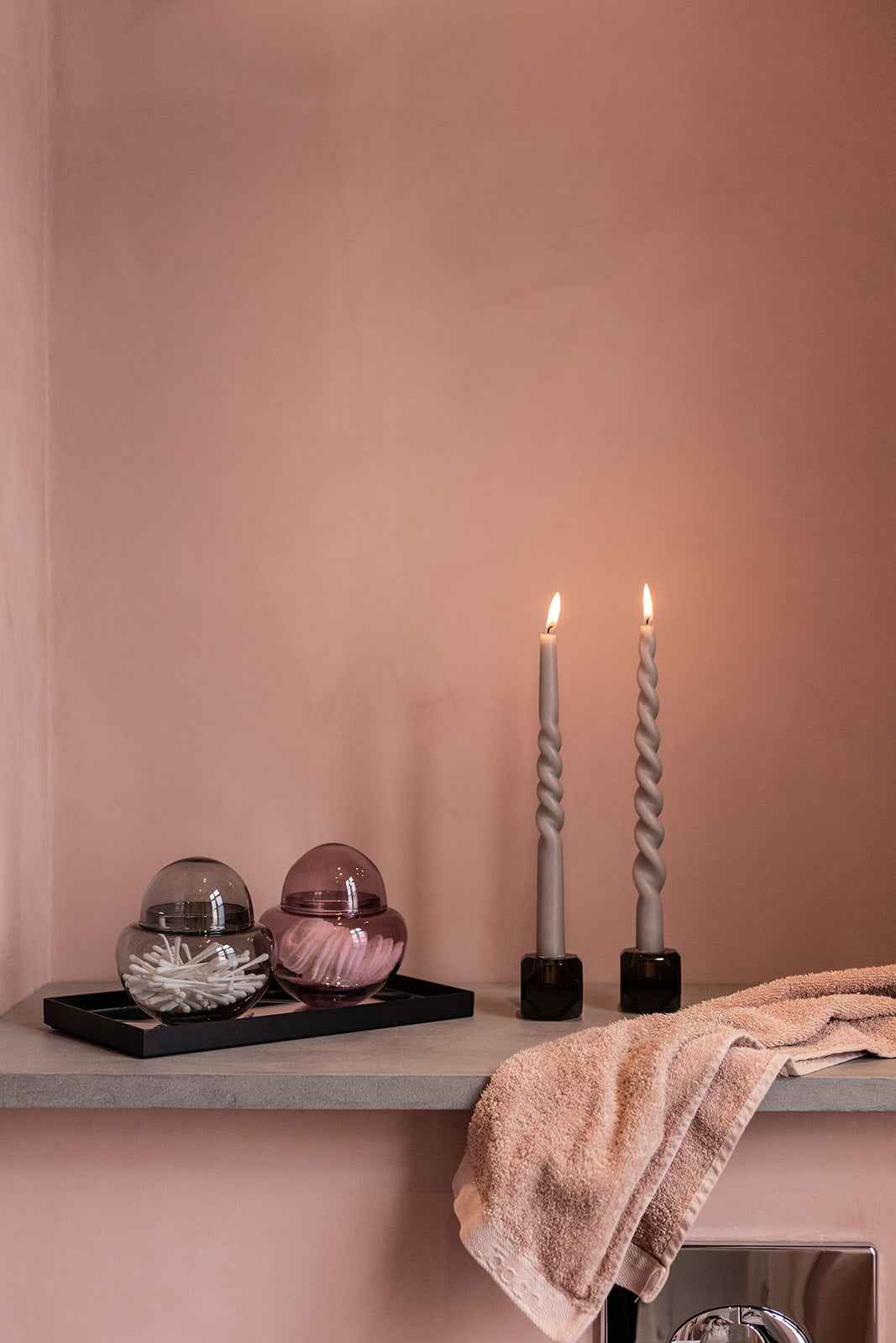 Sky Candle Holder - Small - Dark