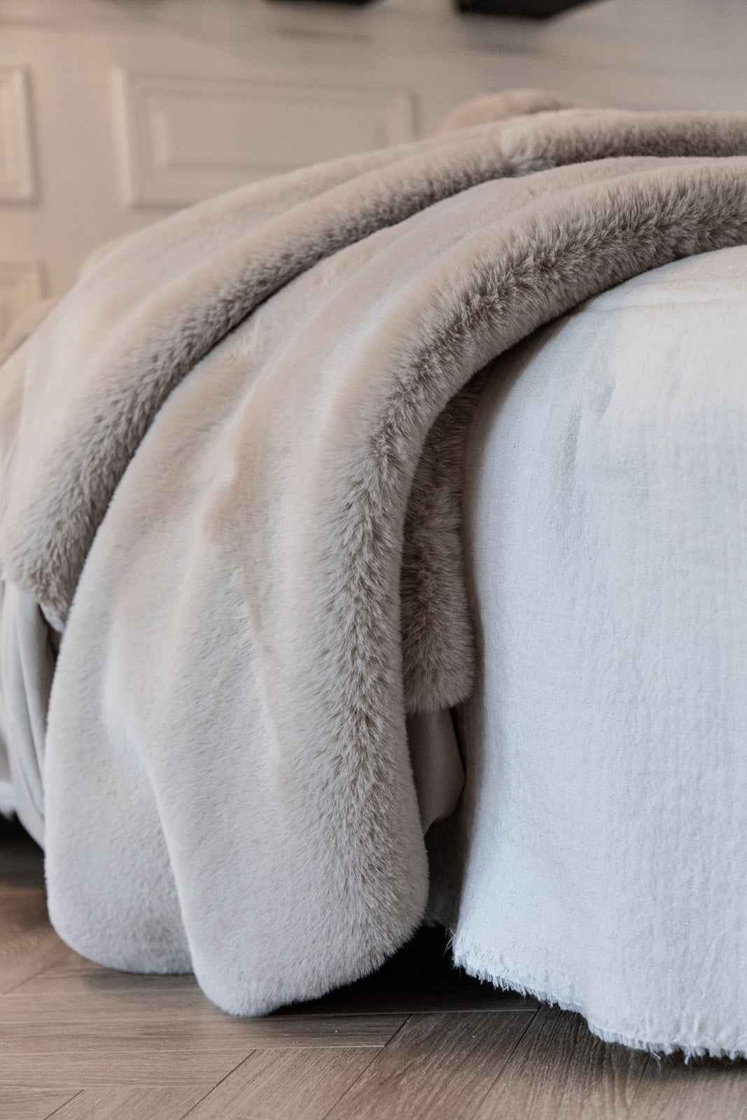 Adalyn plaid og pude - Shop looket