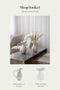 Shop looket - Nellie vase og Nellie kande no.3 - hvid