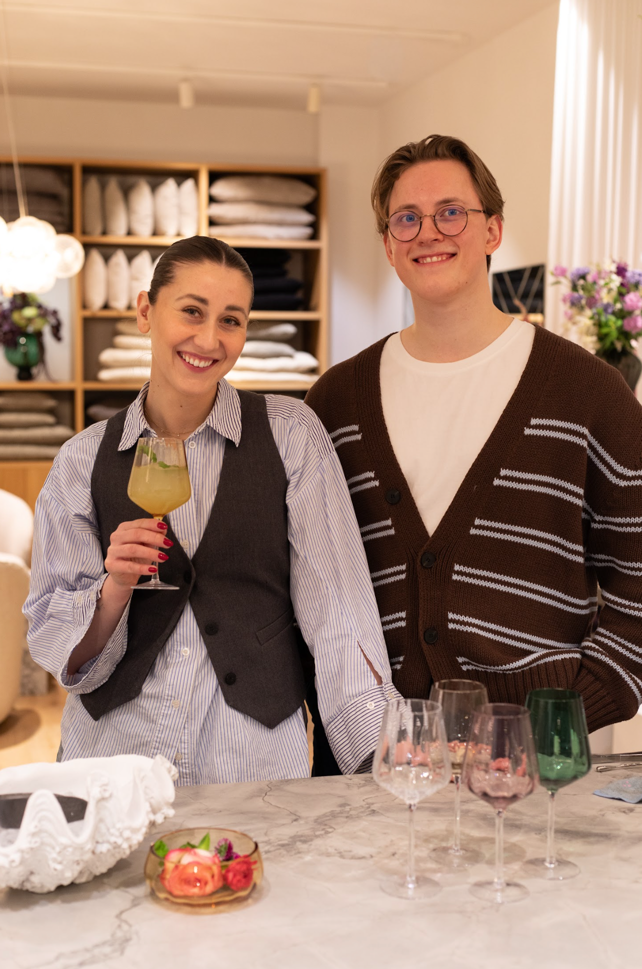 Vintage kollektion drop & servering fra The Cocktail Experience