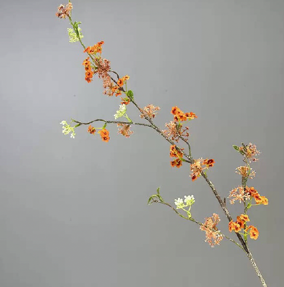 Fontanesia Gren Kunstig Blomst - orange