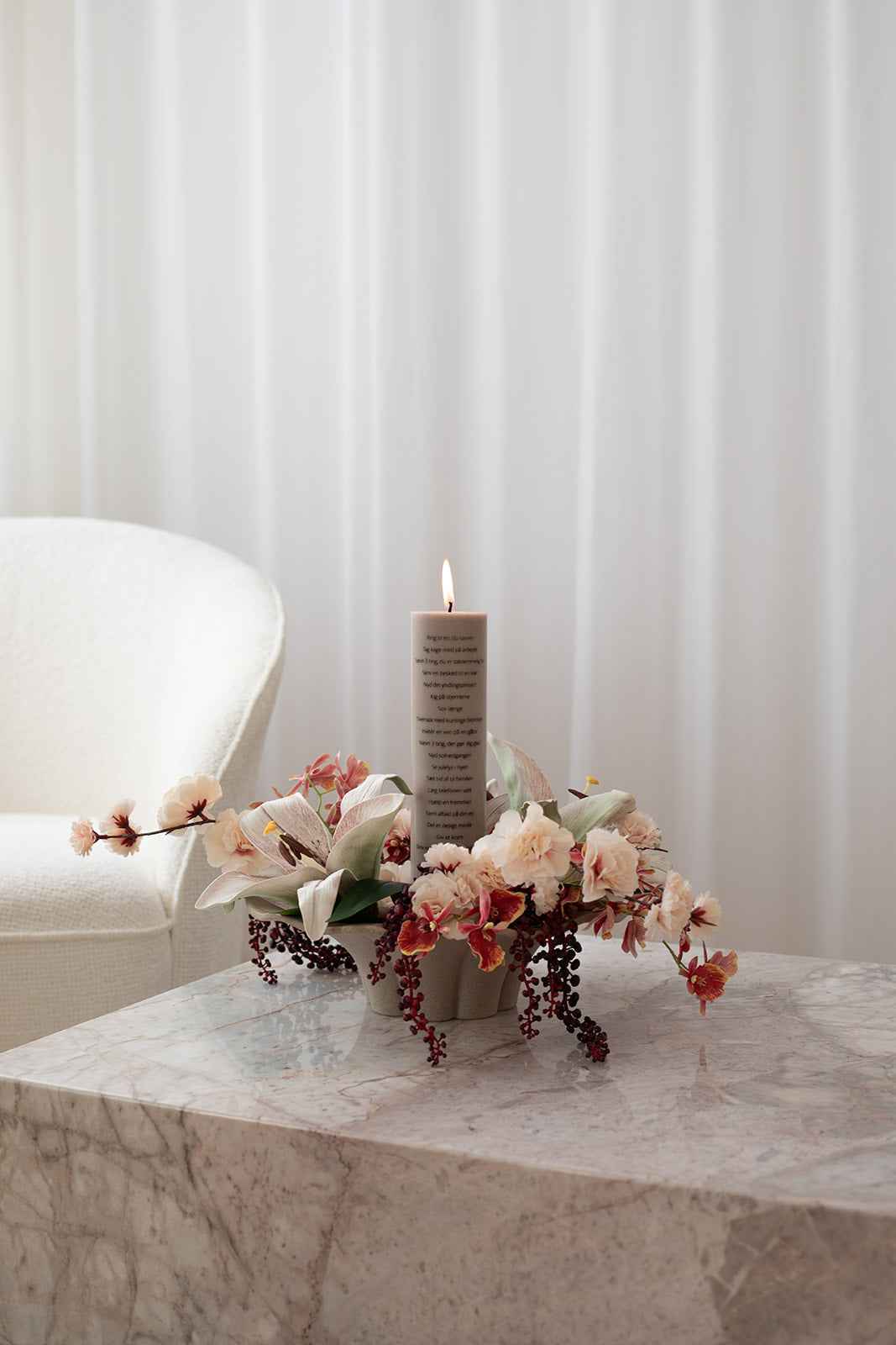 Kalenderlys - 24 øjeblikke af selvforkælelse | Taupe