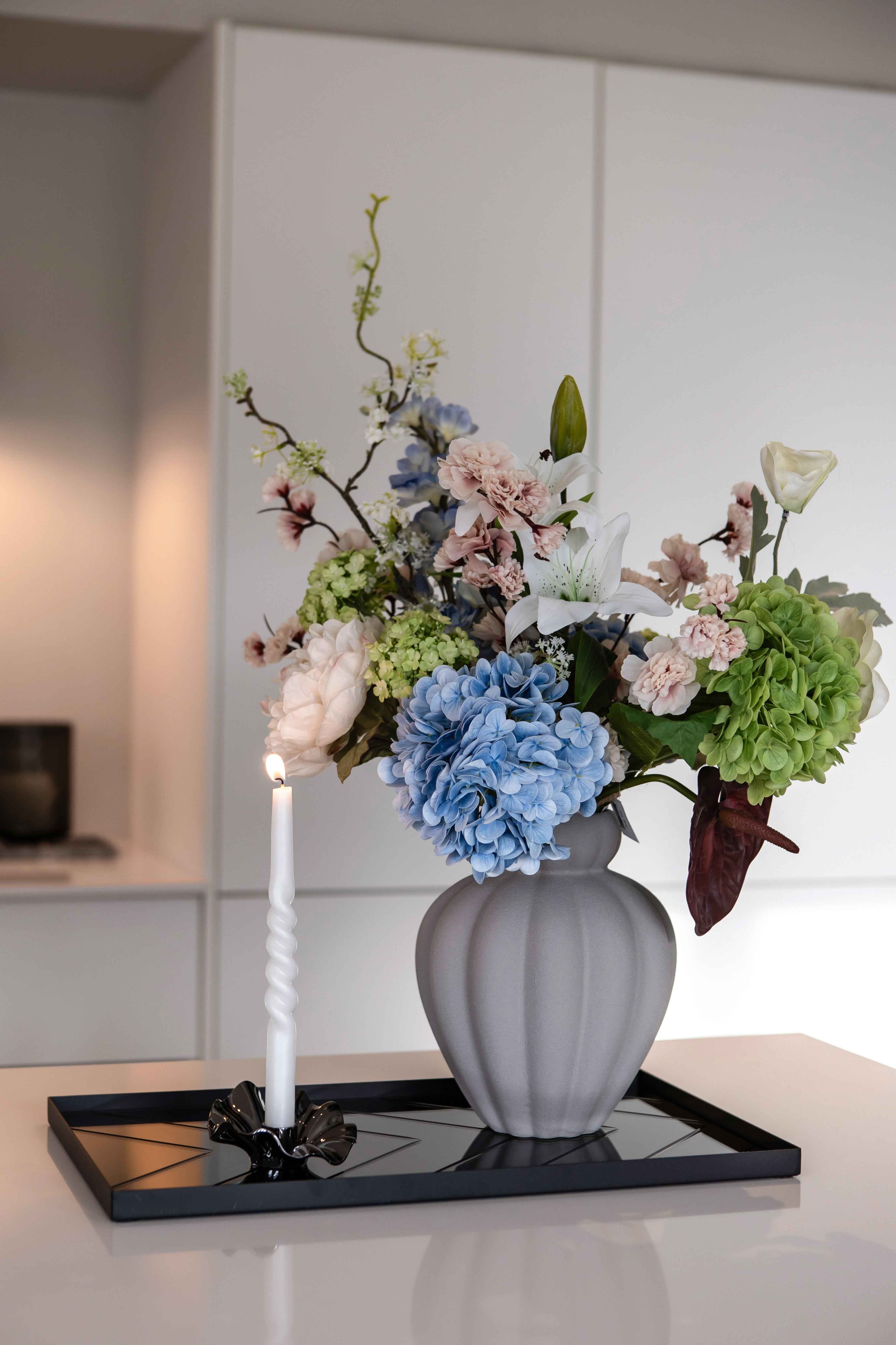 Herringbone Bakke - Grå | Stor