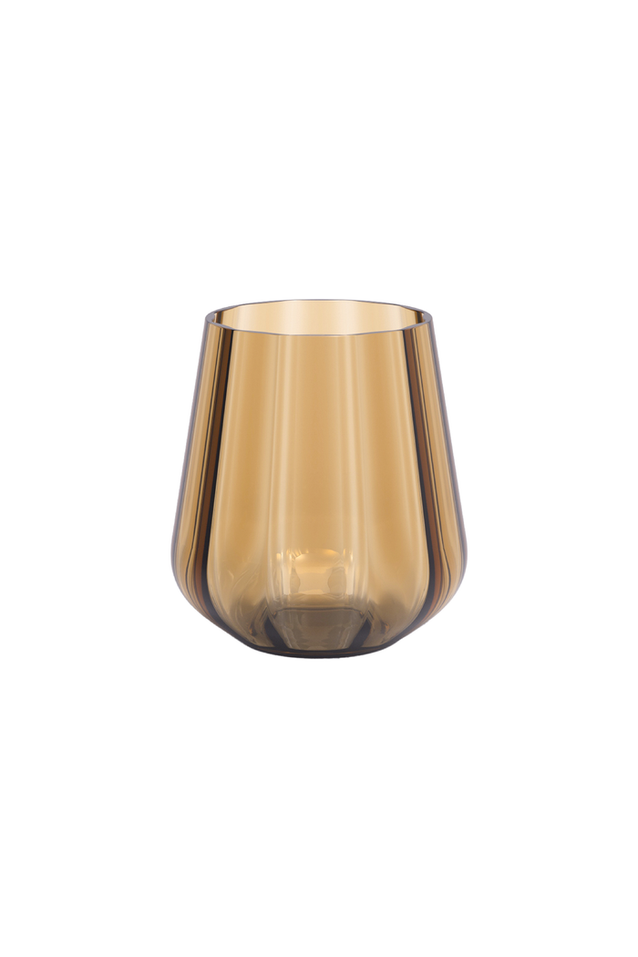 Amber Meadow drikkeglasglas – farvet drikkeglas i eksklusivt design fra spektrum