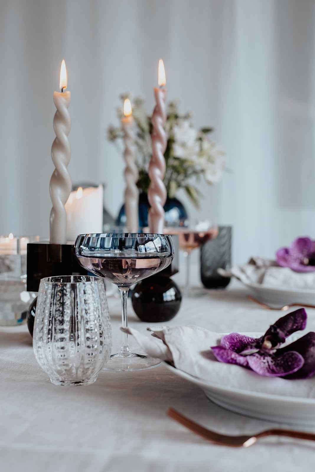 Meadow Glas - Cocktailglas | Blå | Pakke med 6 stk.