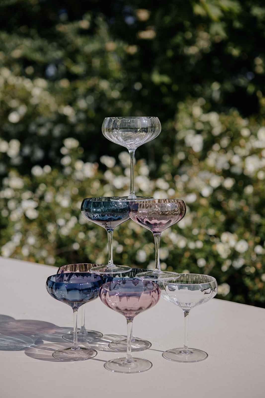 Meadow Glas - Cocktailglas | Blå | Pakke med 6 stk.