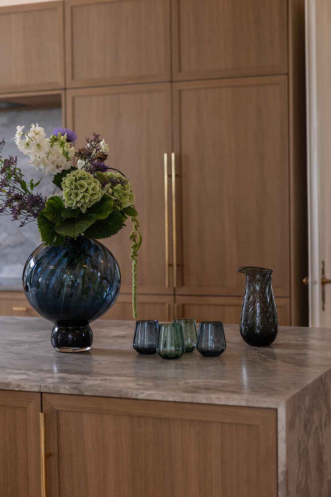 Meadow Glas - Drikkeglas | Blå | Pakke med 6 stk.