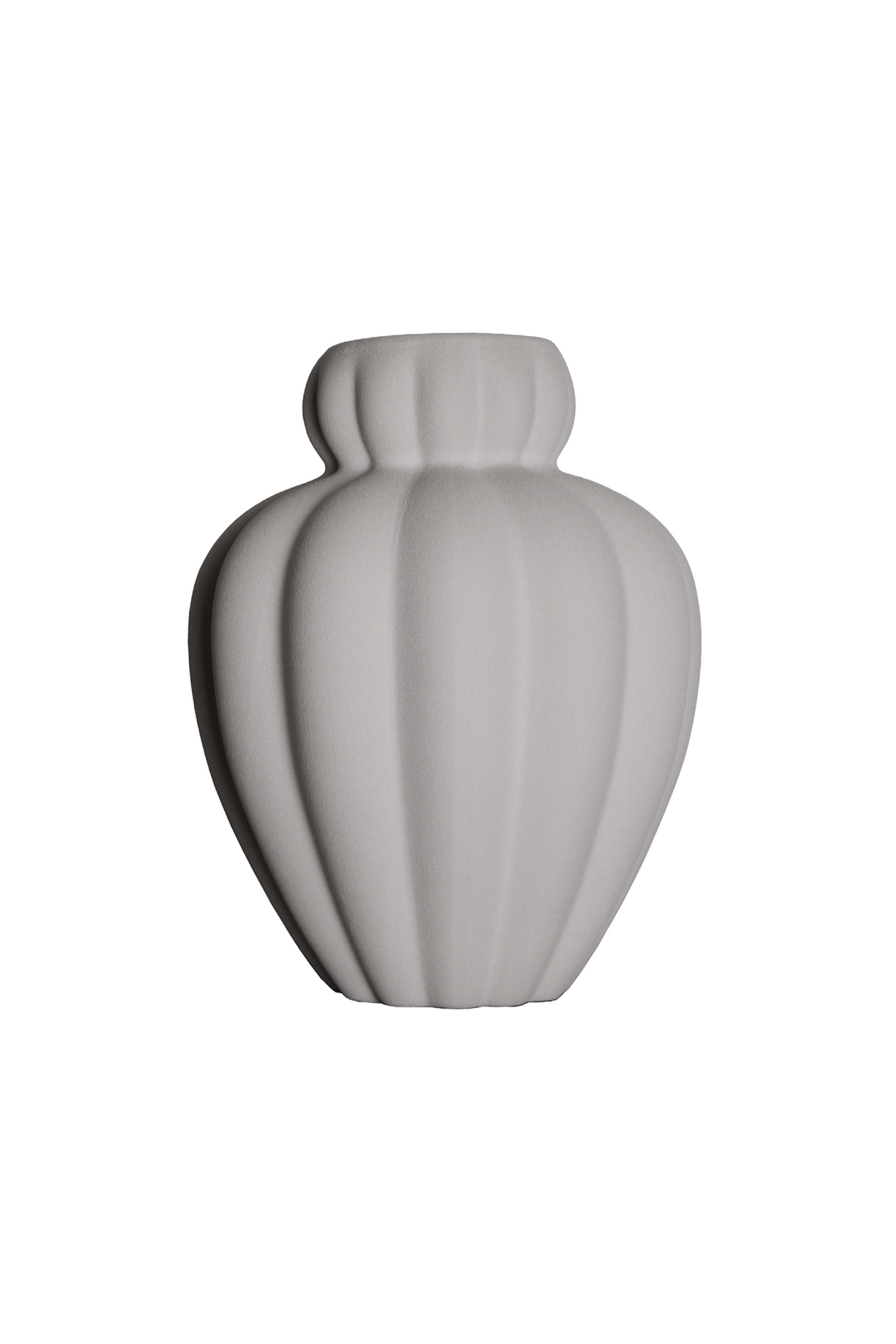 Penelope Vase - Grå | Mellem