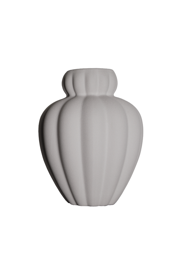 Penelope Vase - Grå | Mellem