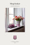Shop looket - 6 stk. Meadow plum drikkeglas