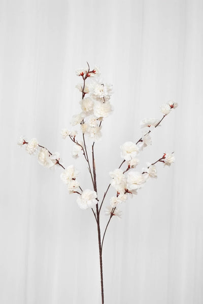 Video af Hvid kunstig kirsebærgren.