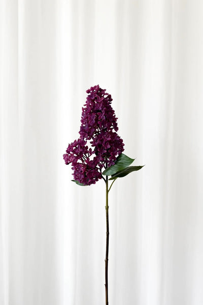 Video af Kunstig Blomst - Lilla Lilac gren