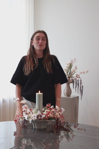 DIY video af, hvordan man skridt for skridt selv kan lave vores juledekoration.