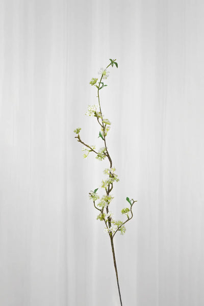 Video af Hvid kunstig fontanesia buket.