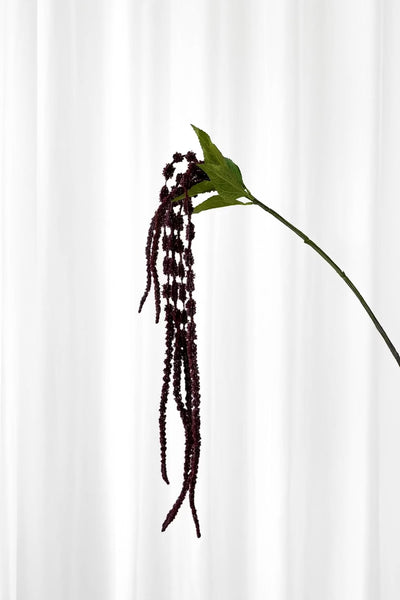 Kunstig Blomst - Bordeaux Amaranthus gren