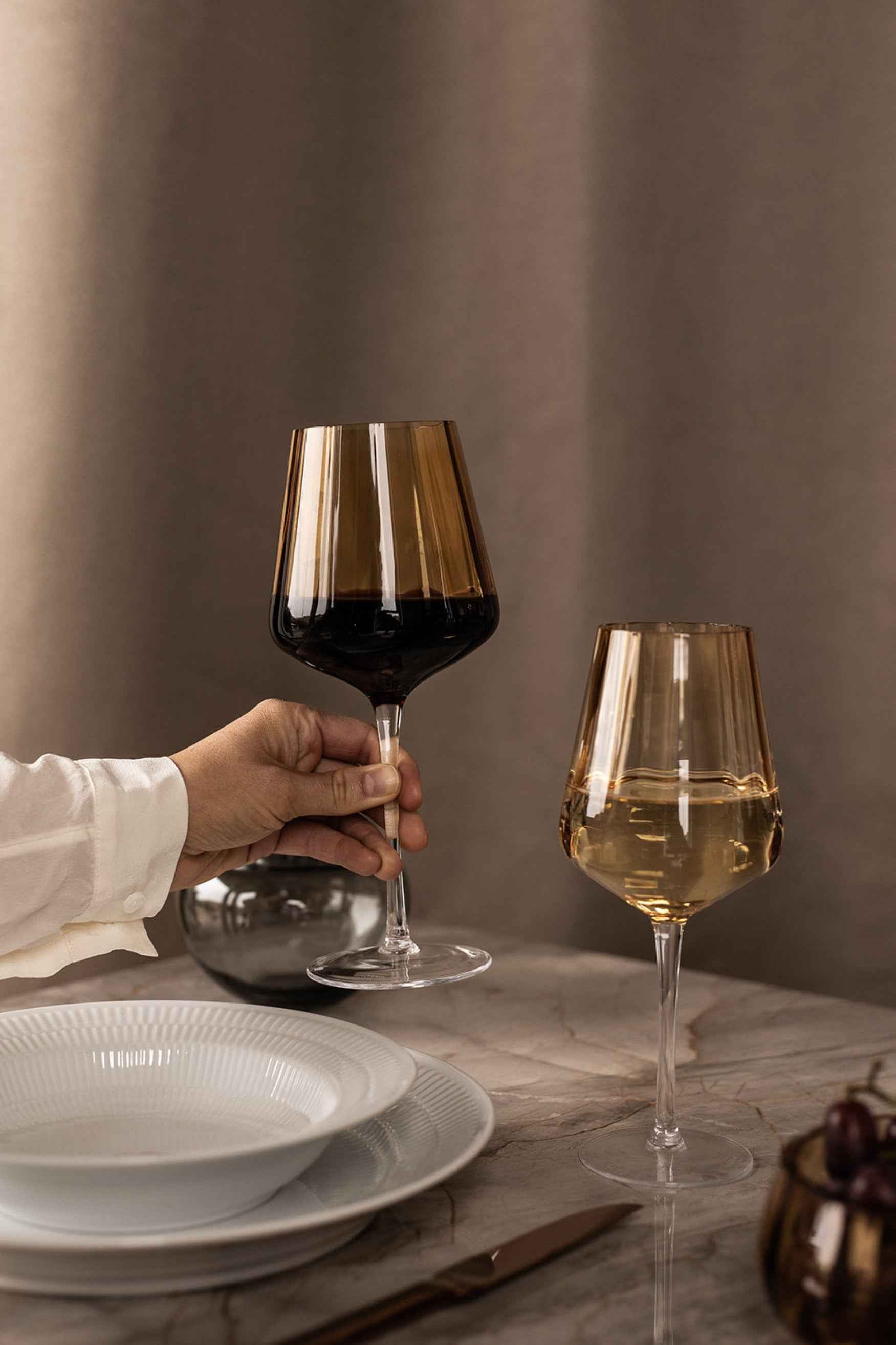 Meadow Glas - Rødvinglas | Amber