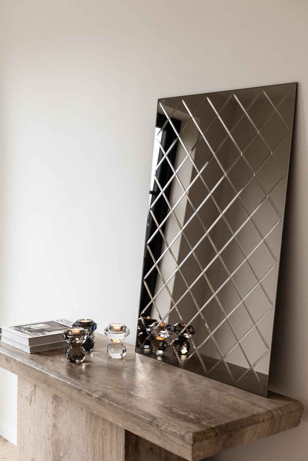 Harlequin Spejl - Bronze | Lille