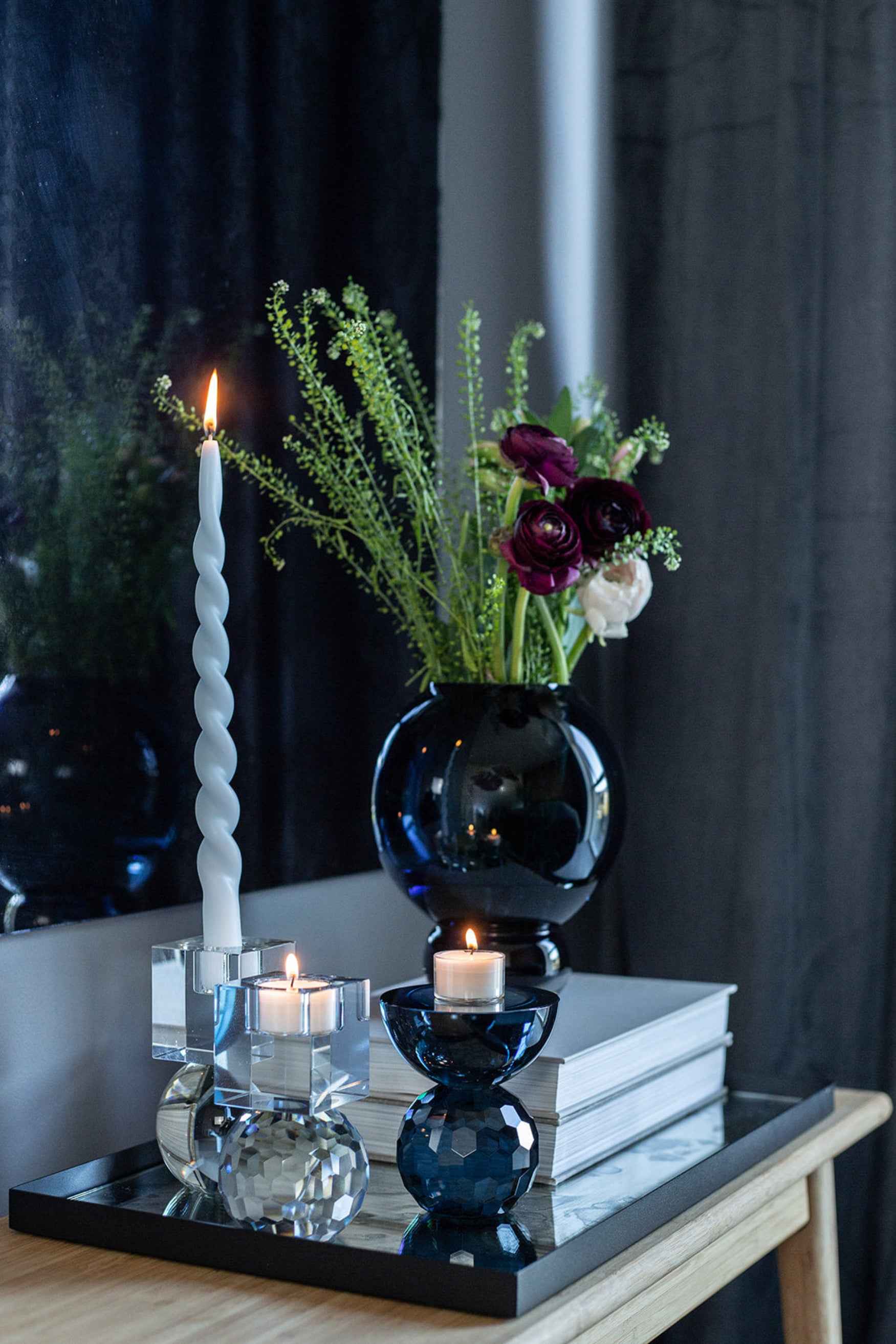 Curly Lys - Mighty Blue | Fuld Snoet