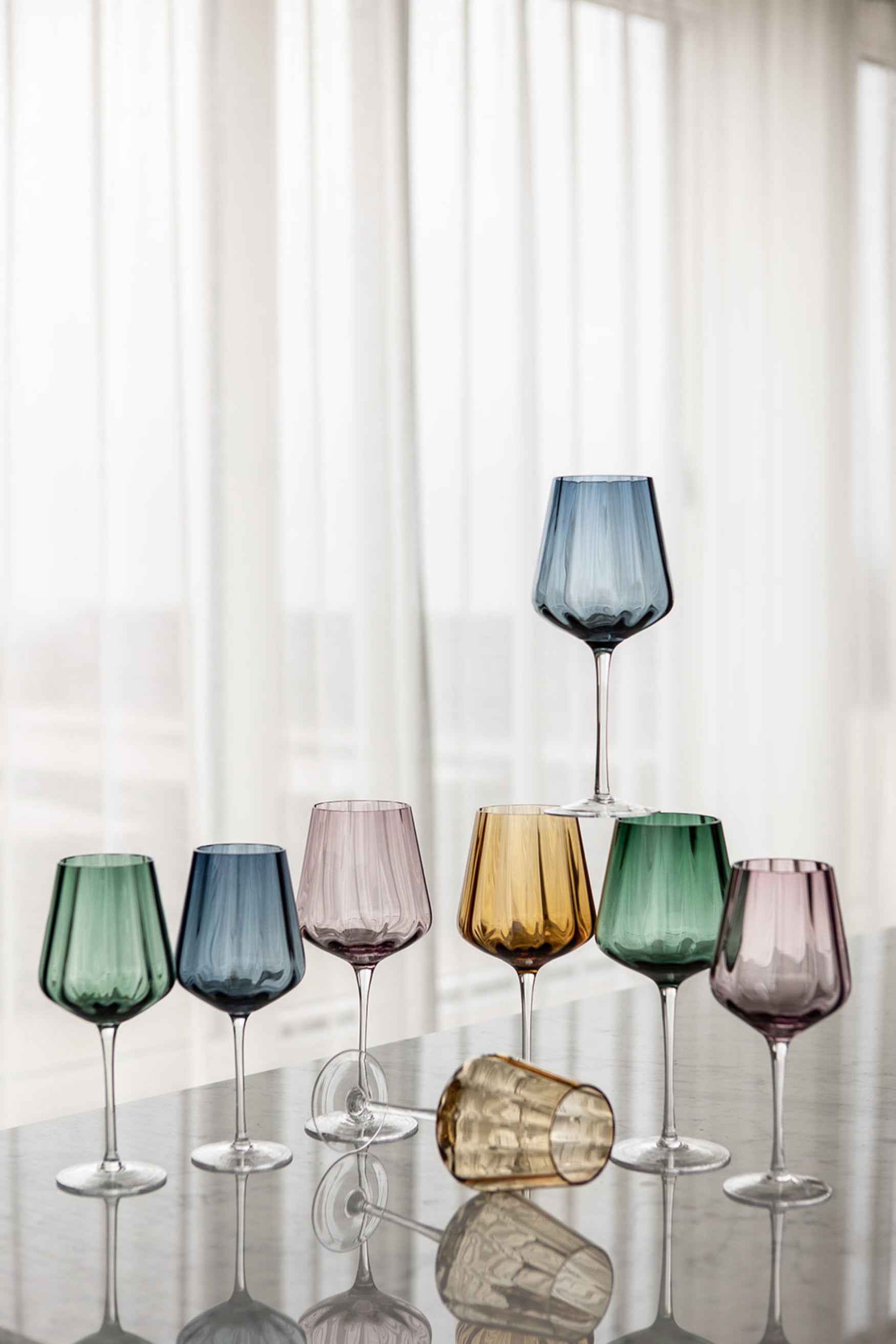 Meadow Glas - Rødvinglas | Amber